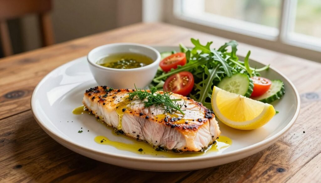 Serving ideas for tuna steak