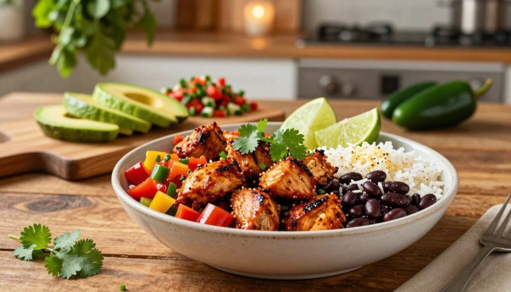 chipotle chicken bowl recipe