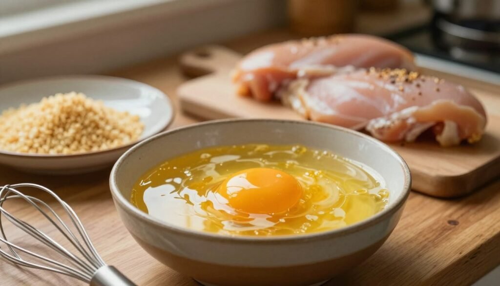 egg wash for dipping chicken