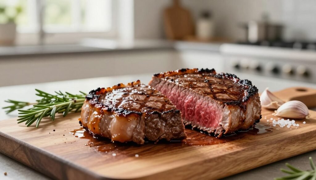 flat iron steak temperature