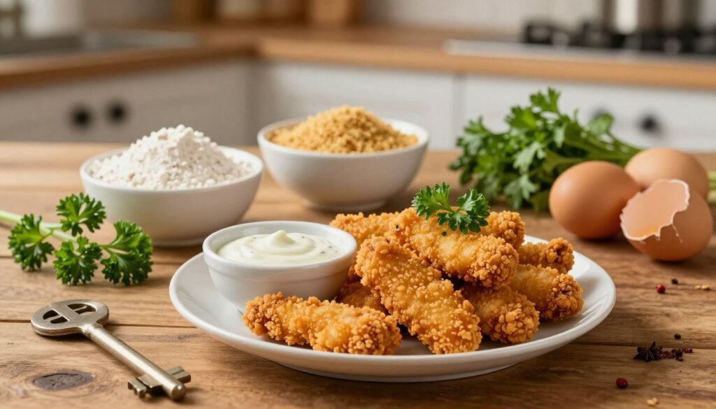 fried chicken strips recipe