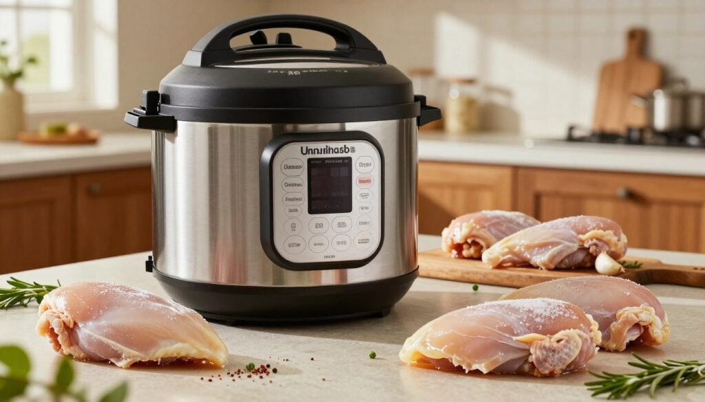 frozen chicken instant pot