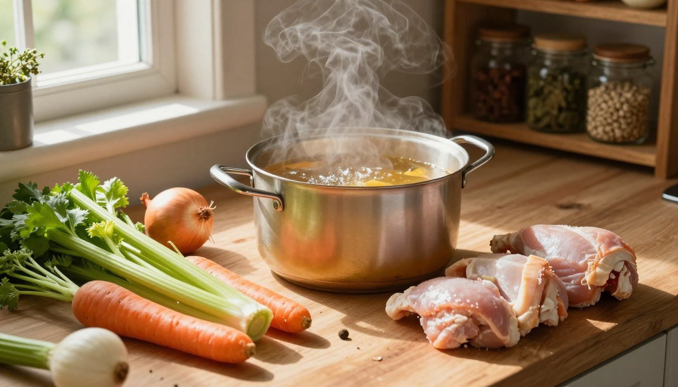 how to make chicken stock