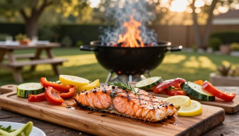salmon plank bbq