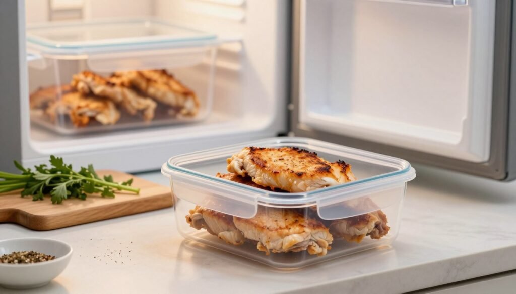 storing chicken cutlets