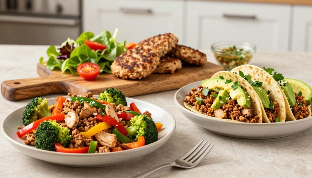 ground chicken dinner ideas