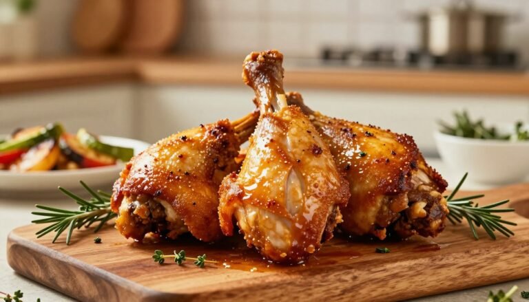 leg quarters in oven