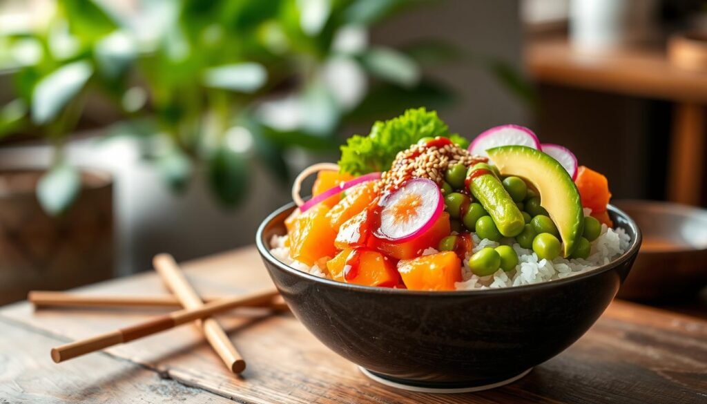 salmon poke