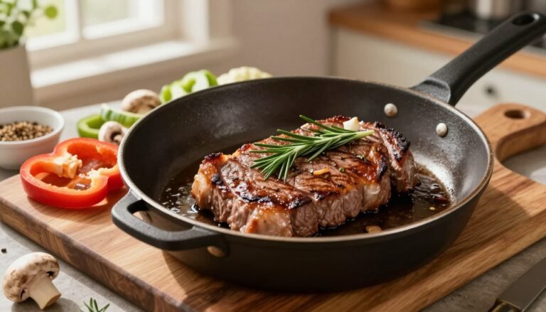steak recipes pan