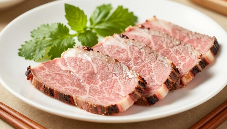 thin sliced beef